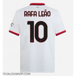 AC Milan Rafael Leao #10 Seconda Maglia 2024-25 Manica Corta